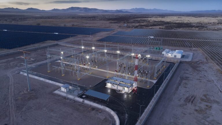 Substation + HV Line Santa Maria